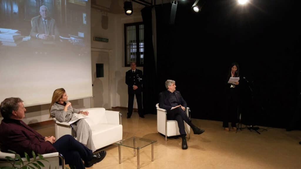 Beatrice Venezi_in visita al Carcere femminile di Venezia