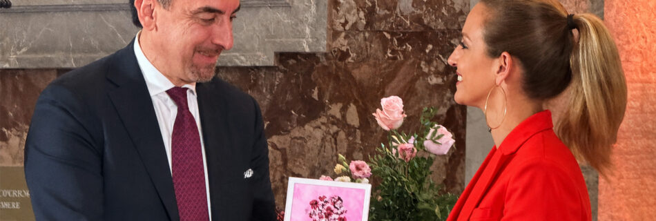 Leucian Honour a Beatrice Venezi nella Reggia di Caserta